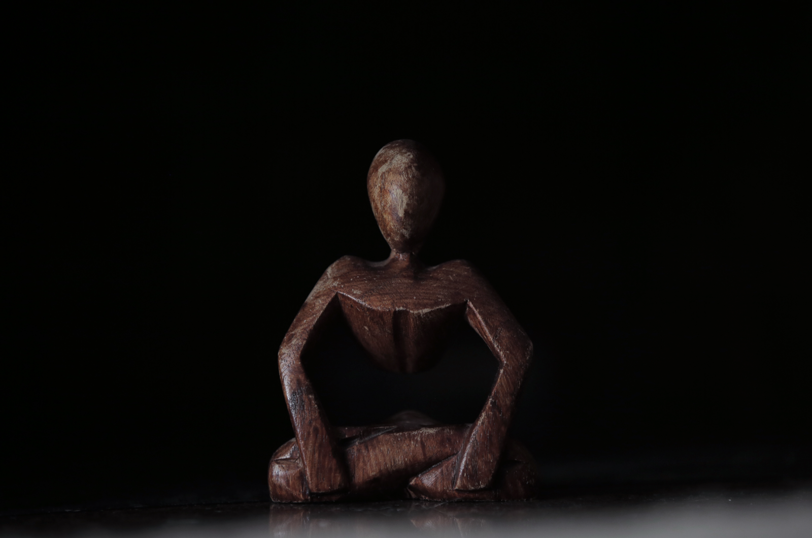 Wood Sculpture Abstract