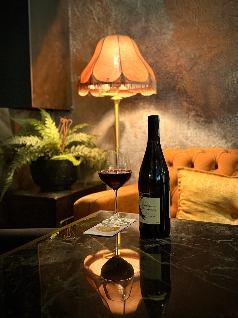 Golden Table Lamp