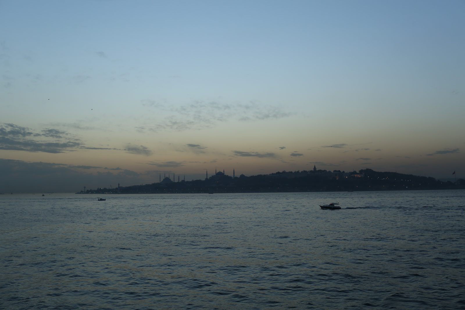 Istanbul Silhouette at Sunrise